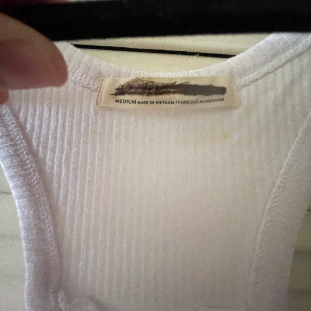Free People Ribbed Racerback Tank Top - Picture 4 of 4